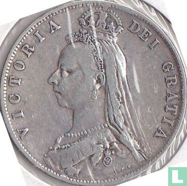 Verenigd Koninkrijk ½ crown 1891 - Afbeelding 2