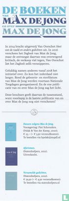 De boeken van Max de Jong en over Max de Jong - Bild 1