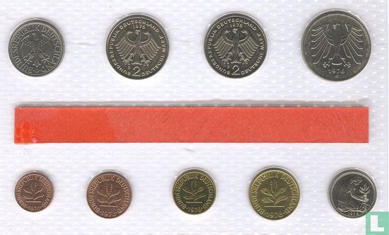 Germany mint set 1976 (D) - Image 2