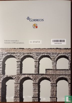 Spain combination set 2016 (Numisbrief) "Aqueduct of Segovia" - Image 4