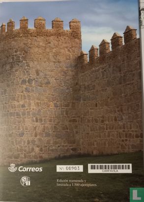 Spanje combinatie set 2019 (Numisbrief) "Old town of Avila" - Afbeelding 3