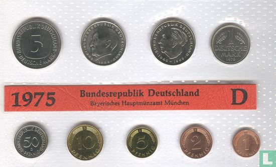 Duitsland jaarset 1975 (D) - Afbeelding 1