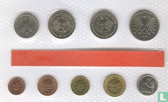 Germany mint set 1975 (D) - Image 2