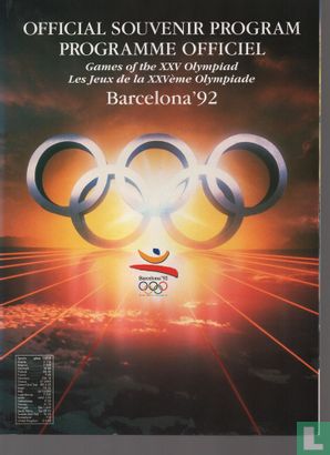 Official souvenir program - Programme officiel - Afbeelding 1