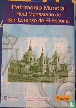 Spanje combinatie set 2013 (Numisbrief) "El Escorial monastery" - Afbeelding 1