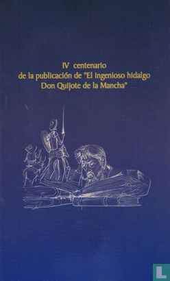 Spain 2 euro 2005 (stamps & folder) "400th anniversary of the first edition of Don Quixote de La Mancha" - Image 1