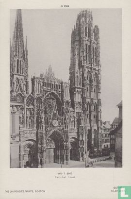 West End Cathedral Rouen (Westgevel Kathedraal Rouen)