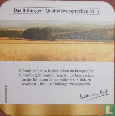 Das Bitburger - Qualitätsversprechen Nr. 3 - Image 1