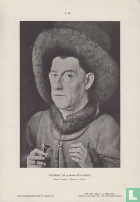 Portrait of a man with Pinks (Portret van een man met een anjer)