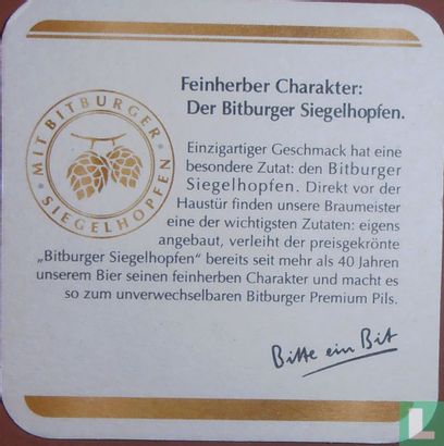Bitburger - Einzigartiger Geschmack / Feinherber Charakter: Der Bitburger Siegelhopfen - Image 1