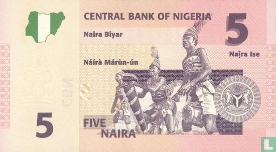 Nigeria 5 Naira (2) 2006 - Afbeelding 2