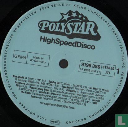 High Speed Disco - Image 3