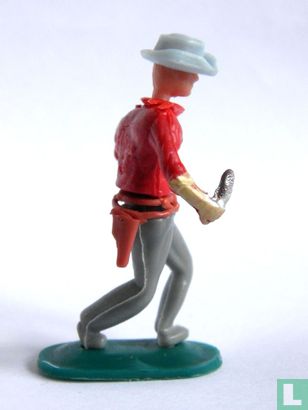 Cowboy with knife (red shirt) - Image 2