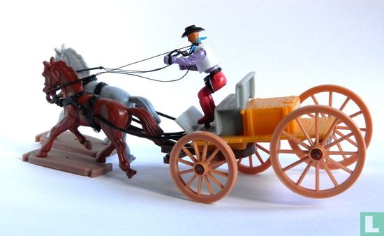 Kutscher auf einer Pferdekutsche - Bild 3