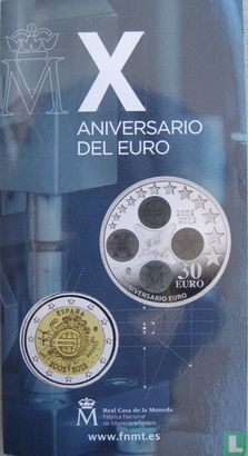 Spain mint set 2012 "10 years of euro cash" - Image 1