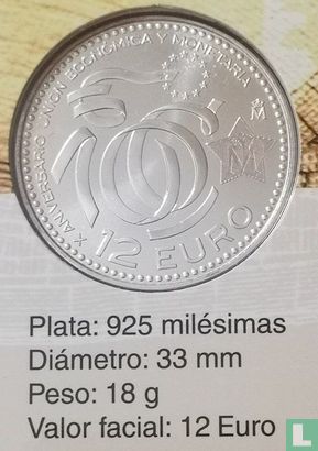 Spain mint set 2009 "10th anniversary of the European Monetary Union" - Image 5