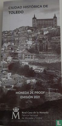 Espagne 2 euro 2021 (BE - folder) "Historic city of Toledo" - Image 1