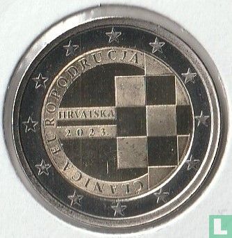 Croatia 2 euro 2023 "Introduction of the euro as the official currency of Croatia" - Image 1