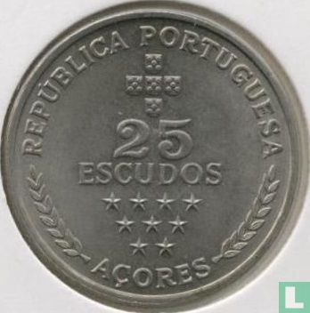 Azoren 25 escudos 1980 "Regional autonomy of the Azores" - Afbeelding 2