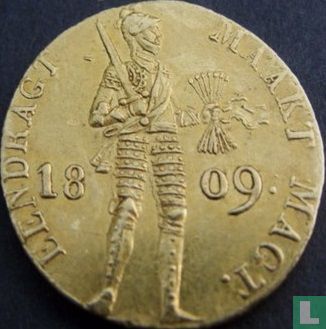 Pays-Bas 1 ducat 1809 (type 1) - Image 1