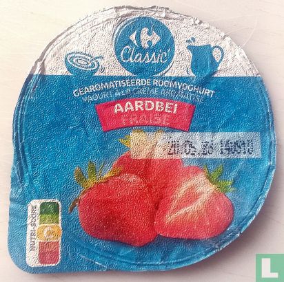 Carrefour classic yaourt fraise