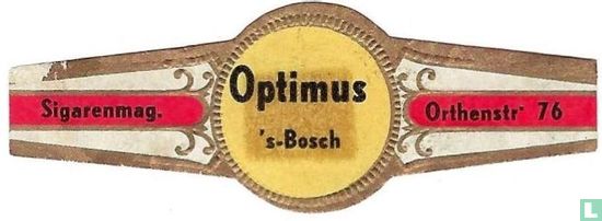 Optimus 's-Bosch - Sigarenmag. - Orthenstr. 76 - Bild 1