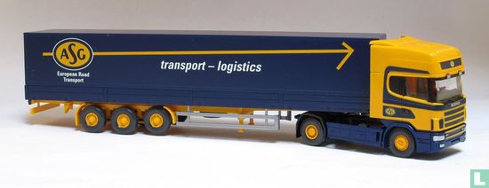 Scania 144 'ASG transport-spedition'