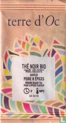 Thé Noir Bio "Noël Céleste" saveur Poire & Épices - Image 1