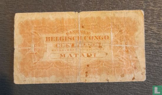 1 franc Belgique Congo - Image 2