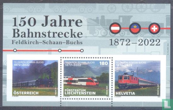 150 years of Feldkirch-Schaan-Buchs railway