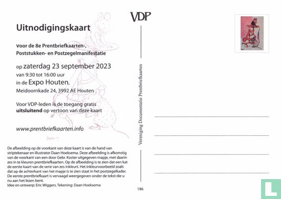 VDP 0186 - Daan Hoeksema in Wereld-Postformaat - Bild 2