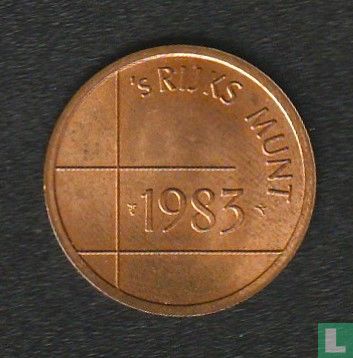 Legpenning Rijksmunt 1983 (koper) - Afbeelding 1