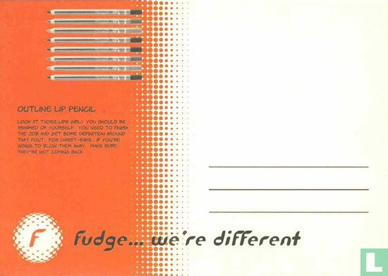 Fudge "... we're different" - Outline Lip Pencil - Image 2