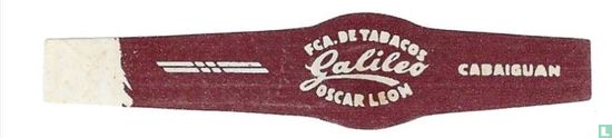 Fca. de Tabacos Galileo - Oscar Leon - Cabaiguan - Image 1