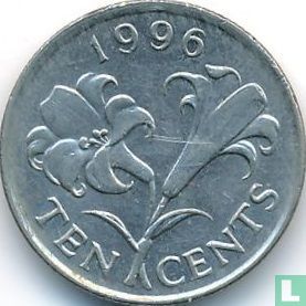 Bermuda 10 cents 1996 - Afbeelding 1