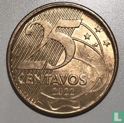 Brasilien 25 Centavo 2022 - Bild 1