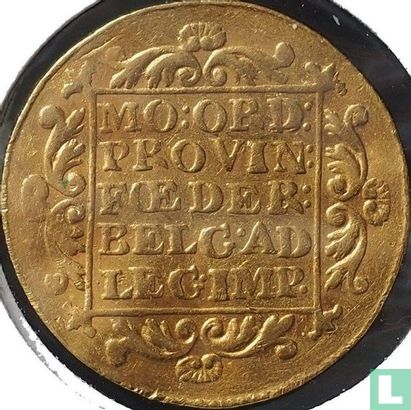 République batave 1 ducat 1801 (Gelderland) - Image 2