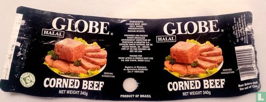 Globe corned beef 340g