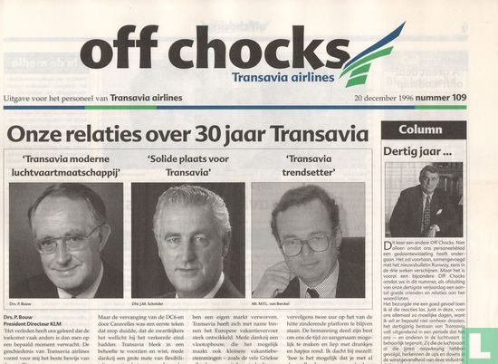 Transavia Off Chocks 1996-109