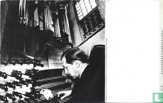 Jaap Hillen bespeelt het orgel von de grote kerk te Breda - Afbeelding 5