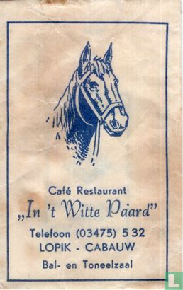 Café Restaurant "In 't Witte Paard"  - Afbeelding 1