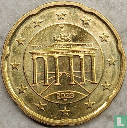 Deutschland 20 Cent 2023 (F) - Bild 1