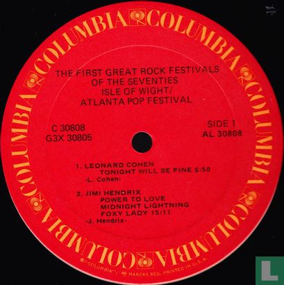 The First Great Rock Festivals Of The Seventies - Isle Of Wight / Atlanta Pop Festival - Afbeelding 7
