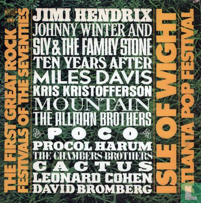 The First Great Rock Festivals Of The Seventies - Isle Of Wight / Atlanta Pop Festival - Afbeelding 1
