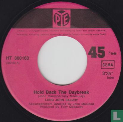 Hold Back the Daybreak - Afbeelding 3