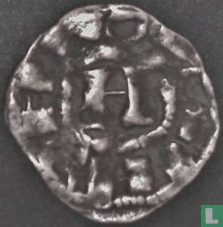 Lucca 1 AR denaro ND (1039-1125 Hendrik III, IV of V, Heilige Roomse Rijk) - Afbeelding 1