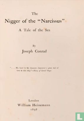 The Nigger of the Narcissus - Afbeelding 2
