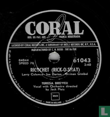Ricochet (Rick-O-Shay) - Afbeelding 1