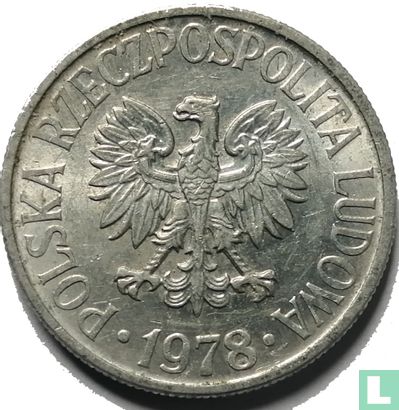 Polen 50 groszy 1978 (zonder muntteken) - Afbeelding 1
