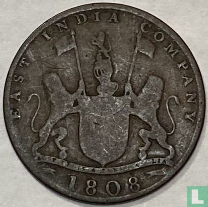 Madras 10 cash 1808 (4.66 g) - Image 1